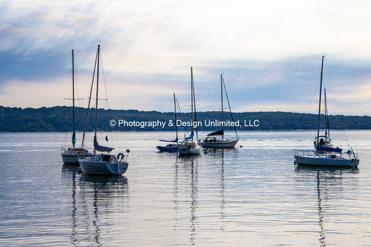 Boats At Sunset-1-5569