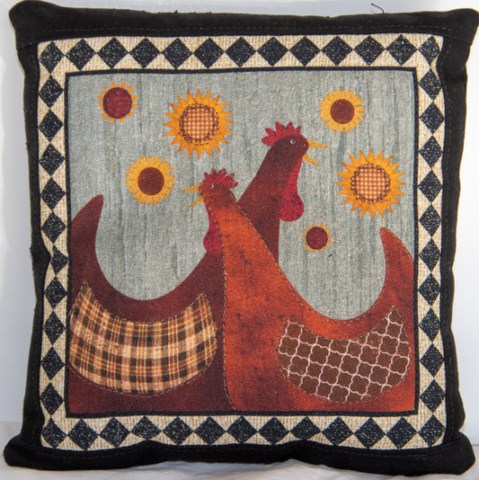 Double Chicken Pillow-DK-1-13-8125