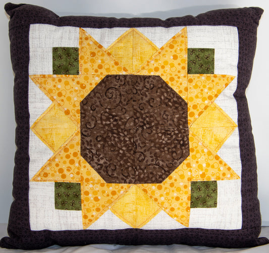 Sunflower Pillow-DK-1-16-8130