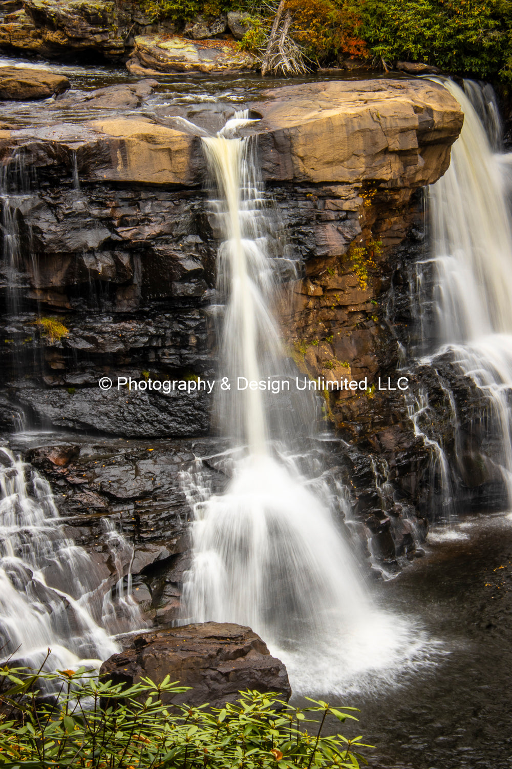 Waterfalls-1- Greeting Card Set Of 6