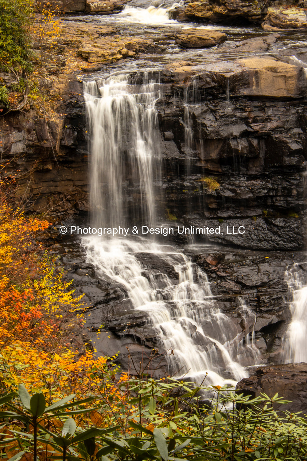 Waterfalls-1- Greeting Card Set Of 6